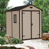 Grote PVC tuinhuis van hars 185,8x236,8x227cm Manor 6x8 Keter Aanbod