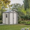 Grote PVC tuinhuis van hars 185,8x236,8x227cm Manor 6x8 Keter Prijs