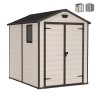 Grote PVC tuinhuis van hars 185,8x236,8x227cm Manor 6x8 Keter Aanbieding