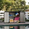 Keter Patio Store K232781: Weerbestendige opbergbox voor tuin gereedschappen in kunststof Kortingen
