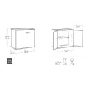Keter Patio Store K232781: Weerbestendige opbergbox voor tuin gereedschappen in kunststof Voorraad