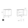 Keter Patio Store K232781: Weerbestendige opbergbox voor tuin gereedschappen in kunststof Voorraad