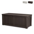 Extra grote opbergbox in hars voor tuin Rockwood Keter Aanbieding