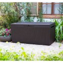 Kunststof opbergbox voor buiten met wielen Springwood Keter K227482 Korting