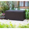 Kunststof opbergbox voor buiten met wielen Springwood Keter K227482 Korting