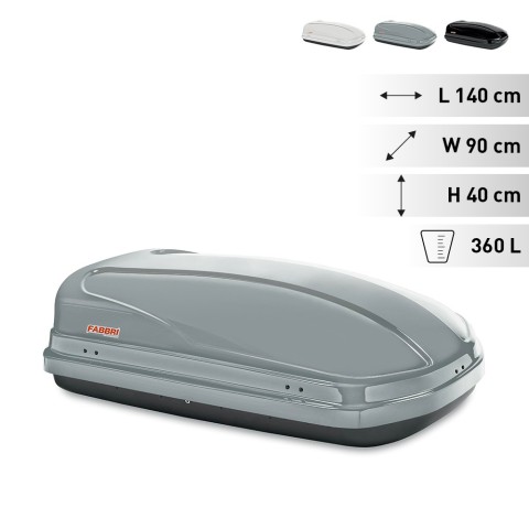 Universele dakkoffer auto harde dakdragers Supernova 360 Aanbieding
