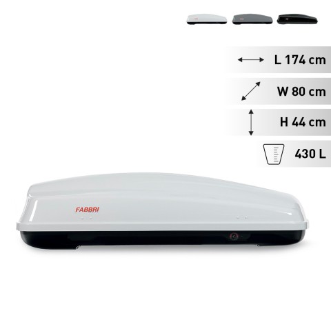 Universele dakkoffer harde Nova 430 voor auto dakdragers Aanbieding