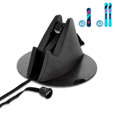 Universele magnetische ski- en snowboarddrager Ellisse Ski & Board Aanbieding