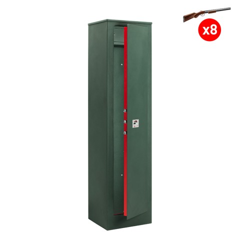 Gewapende wapenkast 8 plaatsen met sleutel Shield M1 Aanbieding