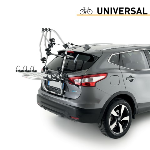 Universele fietsendrager voor 3 fietsen, achterklep Bici Ok Mtb 90 Aanbieding
