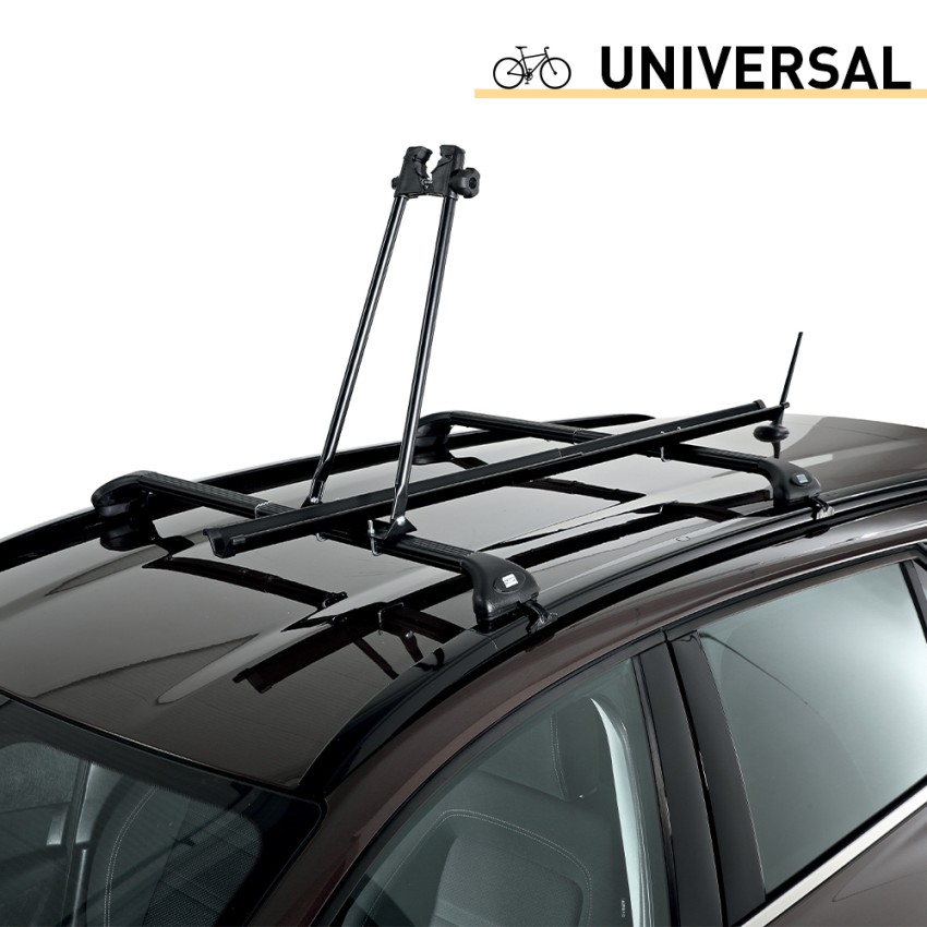 Universele fietsendrager voor autodak van staal Bici 1000 New Aanbieding Universele fietsendrager voor autodak van staal Bici 1000 New Aanbieding