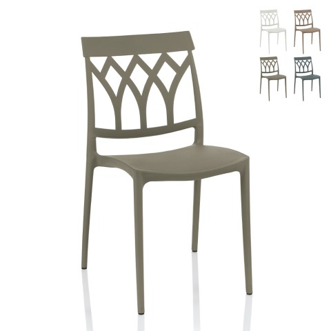 Moderne design stoel eetkamer restaurant buitenbar tuin keuken Koningin Aanbieding