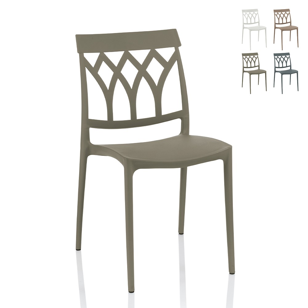 Moderne design stoel eetkamer restaurant buitenbar tuin keuken Koningin