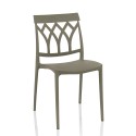 Moderne design stoel eetkamer restaurant buitenbar tuin keuken Koningin Karakteristieken