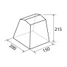 Kooktent 200x150 voor camping Gusto NG II Brunner Kosten