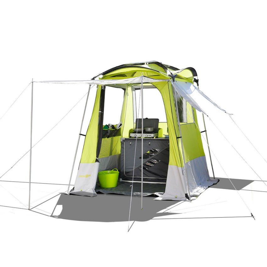 Cucinotto 200x200 anti-UV campingtent Chef II Outdoor Brunner Aanbieding Cucinotto 200x200 anti-UV campingtent Chef II Outdoor Brunner Aanbieding