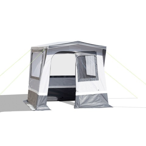 Kampeerkooktent 200x200 keukentje opbergruimte Coriander II Brunner Aanbieding
