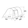 Familietunneltent 5 personen Arqus Outdoor 5 Brunner Keuze