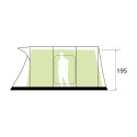 Opblaasbare kampeertent 380x540 Paraiso 5/6 personen Brunner Model