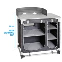 Mobiele campingkeuken met 2 compartimenten Azabache CT Square Brunner Verkoop