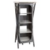 Brunner Mercury Cross HS SQ multifunctionele campingkast 4 vakken houten blad Aanbieding