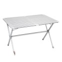 Opvouwbare campingtafel 110x71cm Silver Gapless Level 4 Brunner Aanbieding
