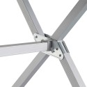 Opvouwbare campingtafel 110x71cm Silver Gapless Level 4 Brunner Korting