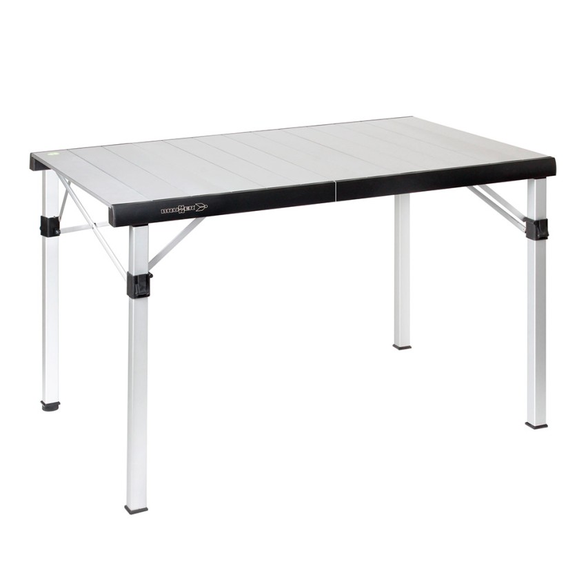 Opvouwbare tafel 120,5x70 camping Titanium Quadra Compack 4 Brunner Aanbieding