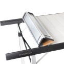 Opvouwbare kampeertafel 120,5x70 aluminium hout Quadra Tropic 4 Brunner Verkoop