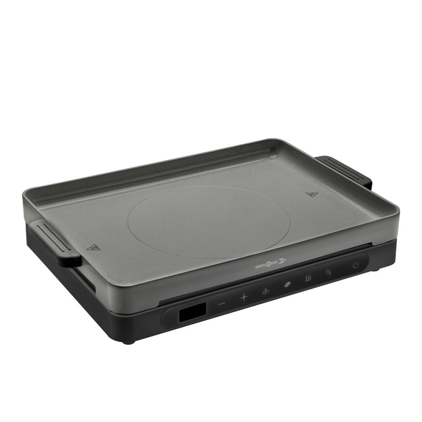 Draagbare inductiegrill Hot Point Induction Double Grill Aanbieding