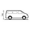 Achterkleptent 200x200xH195cm Escape Brunner Verkoop