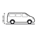 Universele auto tent voor busjes en minibussen, zelfstandige veranda Rambler Brunner Karakteristieken