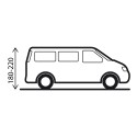 Universele vrijstaande voortent voor auto minibus Albatros Brunner Kortingen