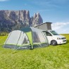 Universele opblaasbare tent 340x380 voor bestelwagens minibussen Trouper XL Brunner Kortingen