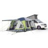 Universele opblaasbare tent 340x380 voor bestelwagens minibussen Trouper XL Brunner Aanbieding