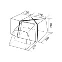 Universele opblaasbare voortent voor auto/van 270x530 Marvilla Brunner Aanbod