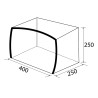 Opblaasbare caravan luifel Skia 400 zonnescherm Aerocamping Brunner Catalogus