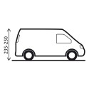 Opblaasbare caravan luifel Skia 400 zonnescherm Aerocamping Brunner Aanbod