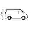 Opblaasbare caravan luifel Skia 400 zonnescherm Aerocamping Brunner Aanbod