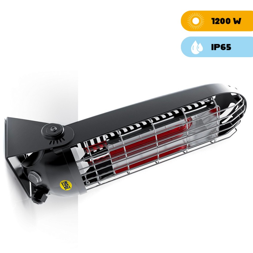 Infrarood Verwarmer Binnen/Buiten Lucciola 1200W Aanbieding Infrarood Verwarmer Binnen/Buiten Lucciola 1200W Aanbieding