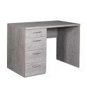 Moderne kantoorbureau 4 lades smartworking grijs KimDesk GS Aanbod