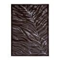 Rechthoekig bruin zebra design woonkamer vloerkleed Dubbel MAR007 Verkoop