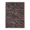 Modern rechthoekig vloerkleed bruin zebrapatroon Double MAR008 Verkoop