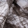 Wit-bruine rechthoekige design vloerkleed geometrisch Double MAR010 Aanbod