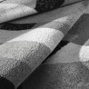 Kortpolig tapijt moderne stijl rechthoekig grijs wit zwart GRI228 Aanbod