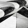 Rechthoekig tapijt modern geometrisch ontwerp grijs wit zwart GRI229 Aanbod