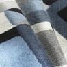 Rechthoekig vloerkleed geometrische stijl woonkamer modern design BLU019 Aanbod