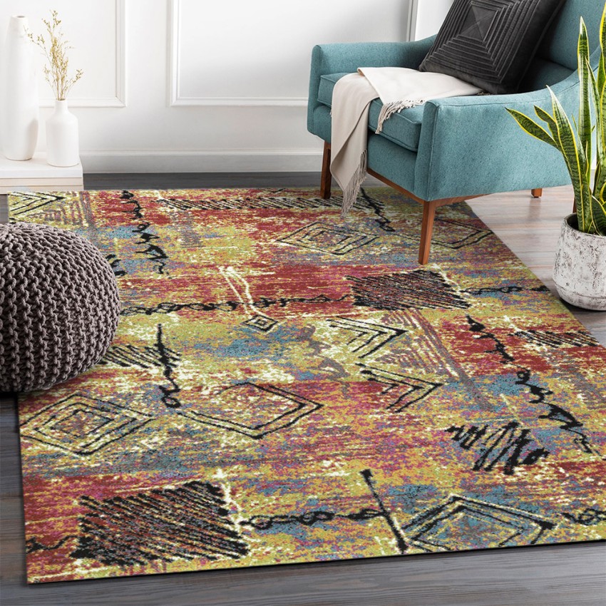 Multicolor modern kunst tapijt voor woonkamer en keuken rechthoekig MUL437 Aanbieding Multicolor modern kunst tapijt voor woonkamer en keuken rechthoekig MUL437 Aanbieding