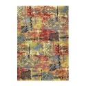 Multicolor modern kunst tapijt voor woonkamer en keuken rechthoekig MUL437 Verkoop
