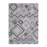 Rechthoekig shaggy langpolig modern hypoallergeen tapijt BIA003 Verkoop
